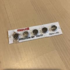 ボタン電池 maxell SR626SW MF 100TPのサムネイル