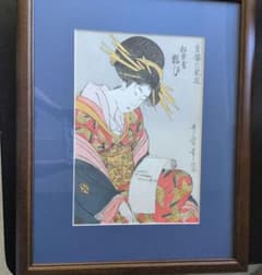 歌麿　青楼六家選　松葉屋粧ひ【復刻版】のサムネイル