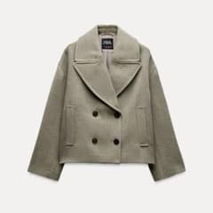 Zara short double coatのサムネイル