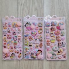 キャラクターシールセット 3シートのサムネイル