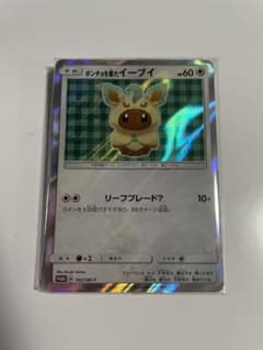 ポケモンカード ポンチョを着たイーブイ　リーフィアのサムネイル