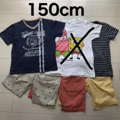 Ｔシャツ&ハーフパンツ　5点　150cmのサムネイル