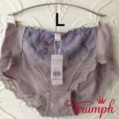 トリンプストーリー598はきこみ深めショーツ L アッシュグレー - メルカリ