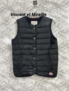 Vincent et Mireille★ブラックダウンベスト 36のサムネイル