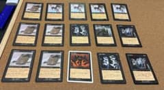 mtg ギャザ　黒セット24枚/疫病吐き、暗黒の儀式などのサムネイル