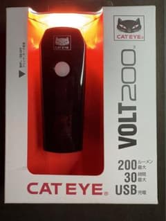 【新品未開封】CATEYE VOLT200 自転車ライト USB充電式のサムネイル