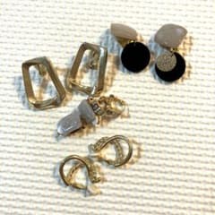 美品 イヤリング まとめ売り 5点 蝶バネ クリップ - メルカリ