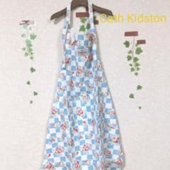 新品☆キャスキッドソン☆Cath Kidston☆エプロン☆チェック☆花柄☆大人のサムネイル