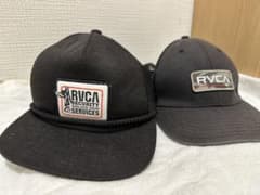 ルーカ RVCA ブラック メッシュ キャップ サーフィン