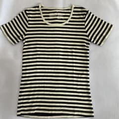 無印良品ストライプ Tシャツ