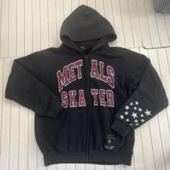 ROTT WEILER ジップアップパーカー ブラックのサムネイル