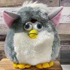 ファービー　初代　リュック　バックパック　鞄　furby　グレー　#8 ファービー 初代 リュック バックパック 鞄 furby グレー - メルカリ