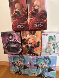 最新 プライズ まとめ売り 7点セット 初音ミク 着せ恋 ローゼン