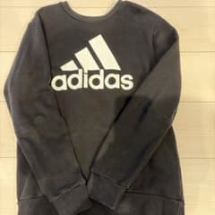 adidas トレーナー ブラック160のサムネイル