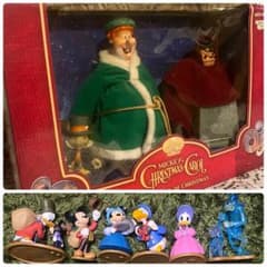 激レア ミッキーのクリスマスキャロル フィギュアセット - メルカリ