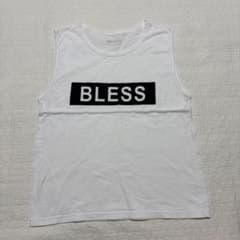 Snidel/ノースリーブ/ホワイト/BLESSロゴのサムネイル
