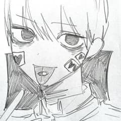 手描きオリジナルイラスト 原画のサムネイル