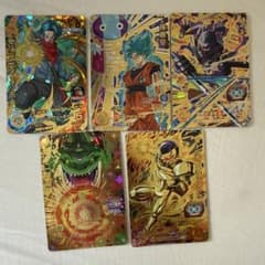 スーパードラゴンボールヒーローズ カードセット ☆4✖️5枚のサムネイル