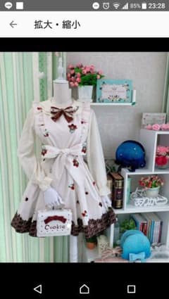 アンクルージュさくらんぼ×チョコレートワンピースとブラウスのサムネイル