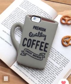 コーヒーカップ シリコンiPhoneケースのサムネイル