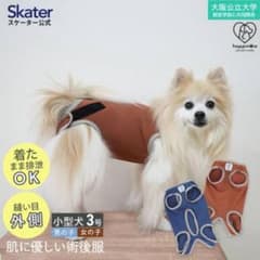 Skater 小型犬用術後服 3号 女の子用のサムネイル
