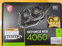 MSI GeForce RTX 4060 VENTUS 2X 8G OCのサムネイル