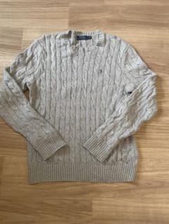 ラルフローレン　ニット　グレーのサムネイル