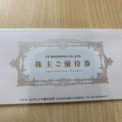 VTホールディングス　株主優待 完品　12/31までのサムネイル