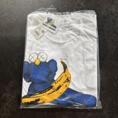 UNIQLO KAWS + WARHOL Tシャツ ホワイト Lサイズのサムネイル