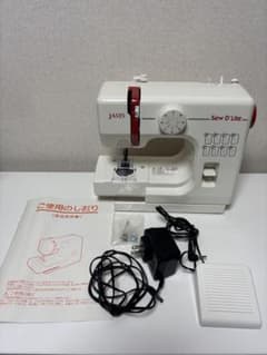 JANOME コンパクト電動ミシン 【sew D`Lite】 JA525 71P5jFwWuqL._AC_UF894,