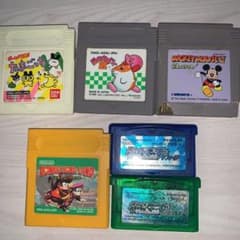 ゲームボーイ ソフト6本のサムネイル