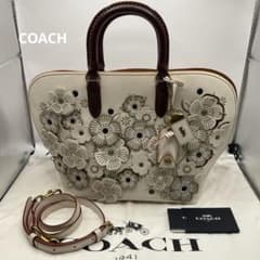 COACH コーチ ダコタ サッチェル レザー ティーローズ ショルダー
