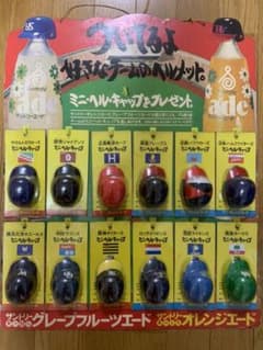 ミニヘルキャップ12球団セット台紙付き サントリーエードのサムネイル
