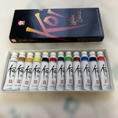 サクラクレパス Koi Water Colors 12色セットのサムネイル