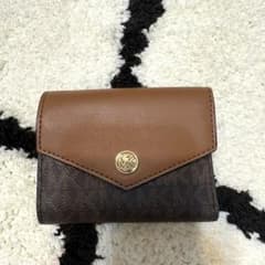 MICHAEL KORS 三つ折り財布 ブラウンのサムネイル