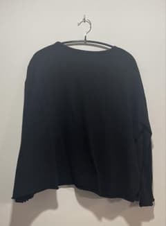 ARGUE COTTON IDEAL PULLOVER 黒のサムネイル
