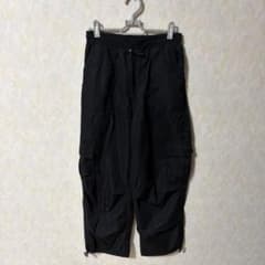 メンズ カーゴパンツ ブラックのサムネイル