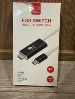 【未開封】USB-C to HDMI Cable 4K対応 2mのサムネイル