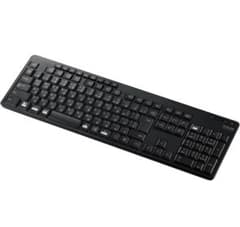 ELECOM Silent Keyboard TK-FDM116S KTBKのサムネイル