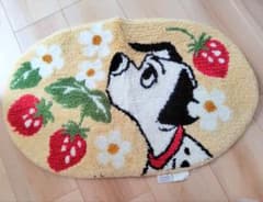 101匹わんちゃん　室内用　玄関マット　ベルメゾン　ディズニー