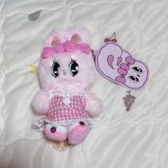 タグ付き】エスターバニー ストロベリーギンガムチェックマスコット