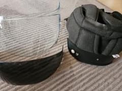 KAMUI3ヘルメットシールド クリア スモーク　インナーパッドのサムネイル