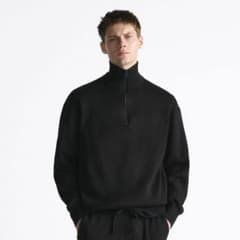 HIGH NECK SWEATER WITH ZIPのサムネイル