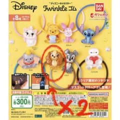 ディズニーキャラクター Twinkle ゴム レディ 2点セットのサムネイル