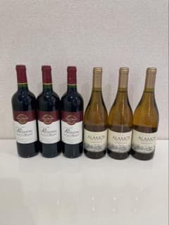 【未開栓】お酒　６本まとめ売り　ワイン　赤ワイン　シャドルネ　白ワイン 未開栓】お酒 6本まとめ売り ワイン 赤ワイン シャドルネ 白ワイン