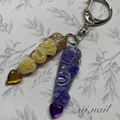 ネイルチップキーホルダー - メルカリ