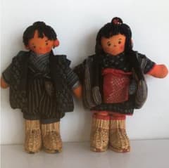 お値下げ　布士富美子の鄙（ひな）人形 ２体 お値下げ 布士富美子の鄙（ひな）人形 2体 - メルカリ