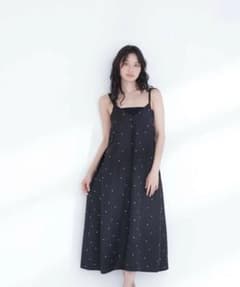 スクエアドットキャミワンピース NATURAL BEAUTY BASICのサムネイル