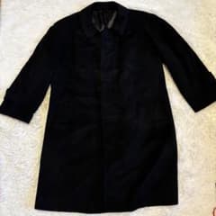 Valentino Rudyカシミヤ製ロングコート サイズ98BE5 ブラック - メルカリ