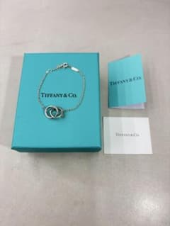 新品 TIFFANY & Co. インターロッキング ブレスレット 1873Q△ - メルカリ